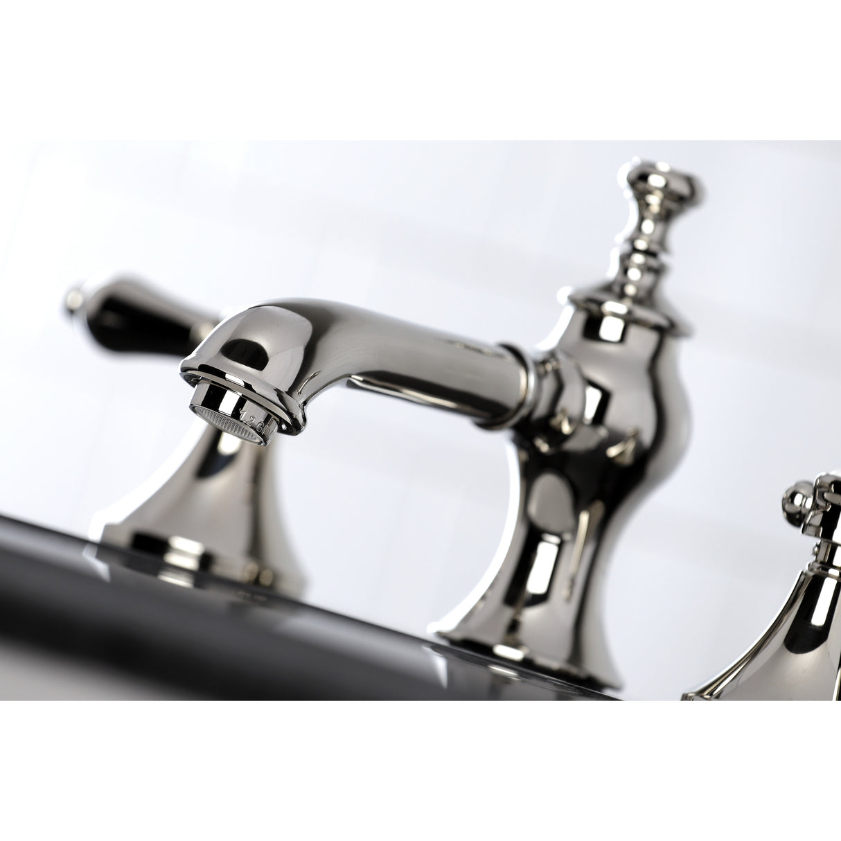 Heirloom 8 In. Two-handle 3-Hole Deck Mount Widespread Bathroom Sink Faucet