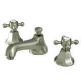 Metropolitan 8" Widespread Bathroom Faucet With Brass Pop-Up