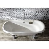 Clawfoot Tub with 7-Inch Faucet Drillings