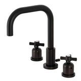 Millennium Widespread Bathroom Faucet With Dual Cross Handle