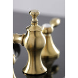 Tudor Widespread 8 Inch Bathroom Faucet