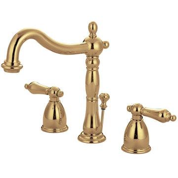 Heritage 8 inch Widespread Traditional Bathroom Faucet
