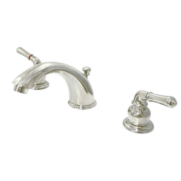 Magellan 8 In.Two-handle 3-Hole Deck Mount Widespread Bathroom Sink Faucet With Retail Pop Up