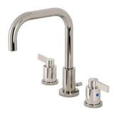 NuvoFusion Widespread Bathroom Faucet With Brass Pop Up