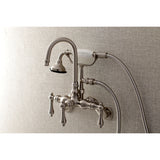 Vintage Wall Mount Clawfoot Tub Faucets