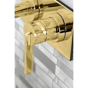 Continental Single-Handle Wall Mount Bathroom Faucet