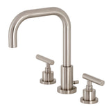 Manhattan Widespread Bathroom Faucet with Brass Pop-Up