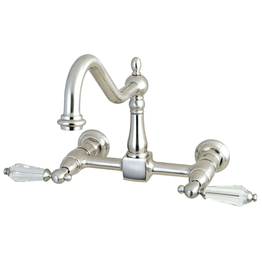 Wilshire Wall Mount Bridge Kitchen Faucet