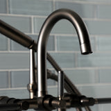 Kaiser 7" Deck Mount Clawfoot Tub Faucet