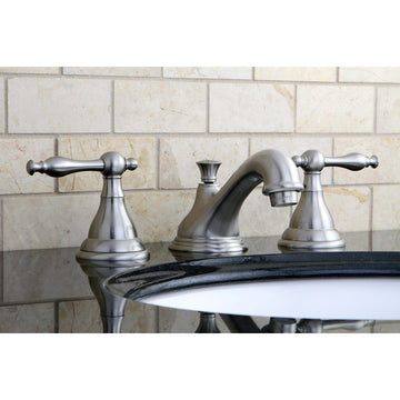 8 In. Two-handle 3-Hole Deck Mount Widespread Bathroom Sink Faucet