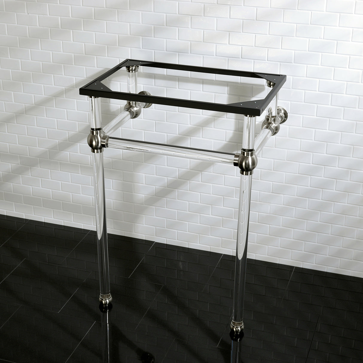 Templeton 24" x 20-3/8" x 33-1/4" Acrylic Console Sink Legs