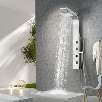 40 inch Full Body Shower Panel with Heavy Rain Shower