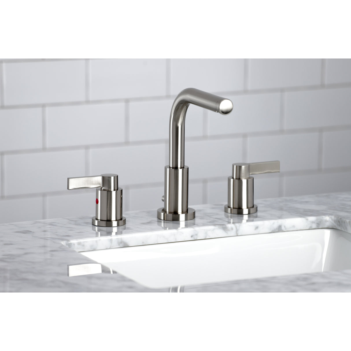 NuvoFusion 8 inch Widespread Bathroom Faucet