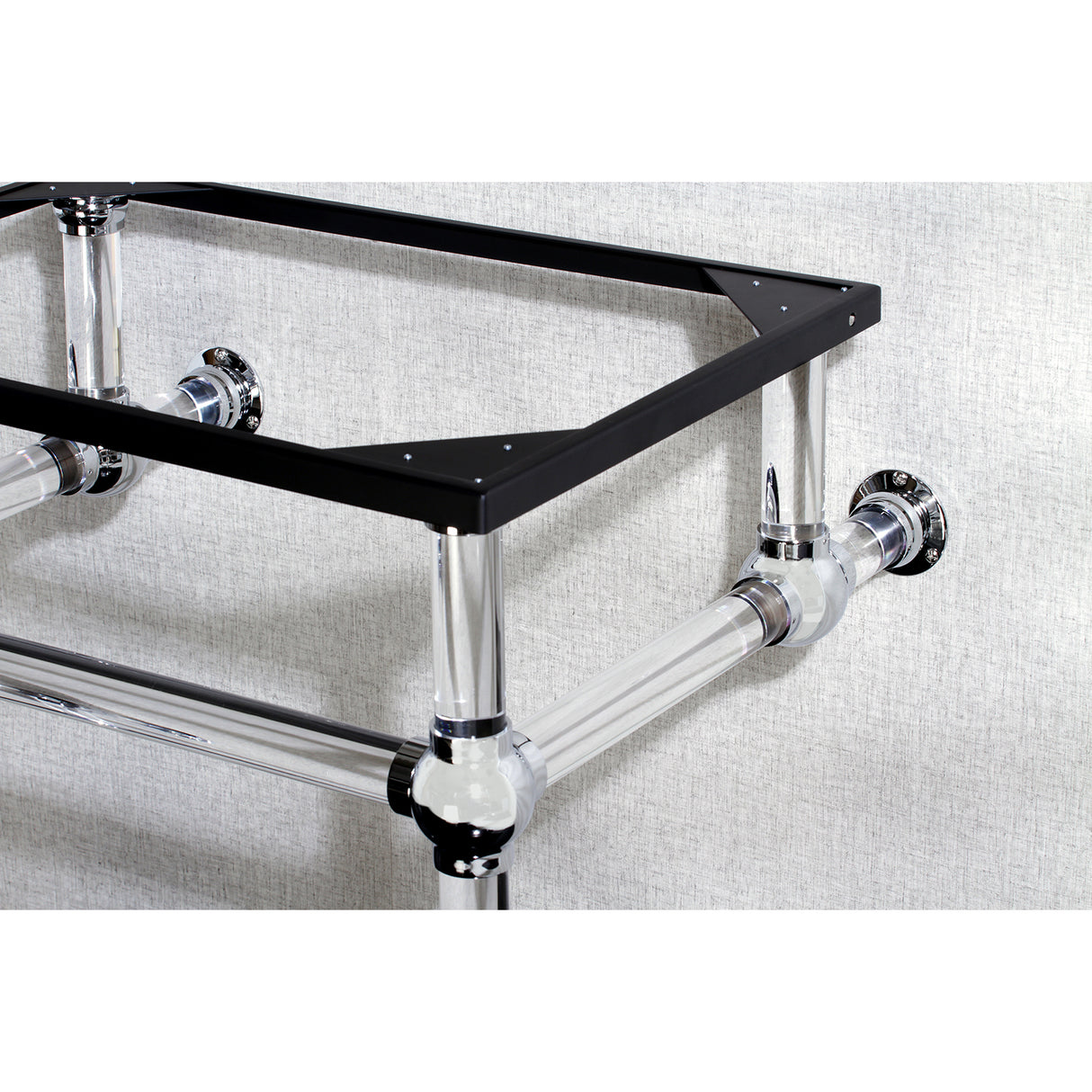 Templeton 24" x 20-3/8" x 33-1/4" Acrylic Console Sink Legs