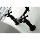 Heritage Two-Handle Traditional Wall Mount Bridge Kitchen Faucet