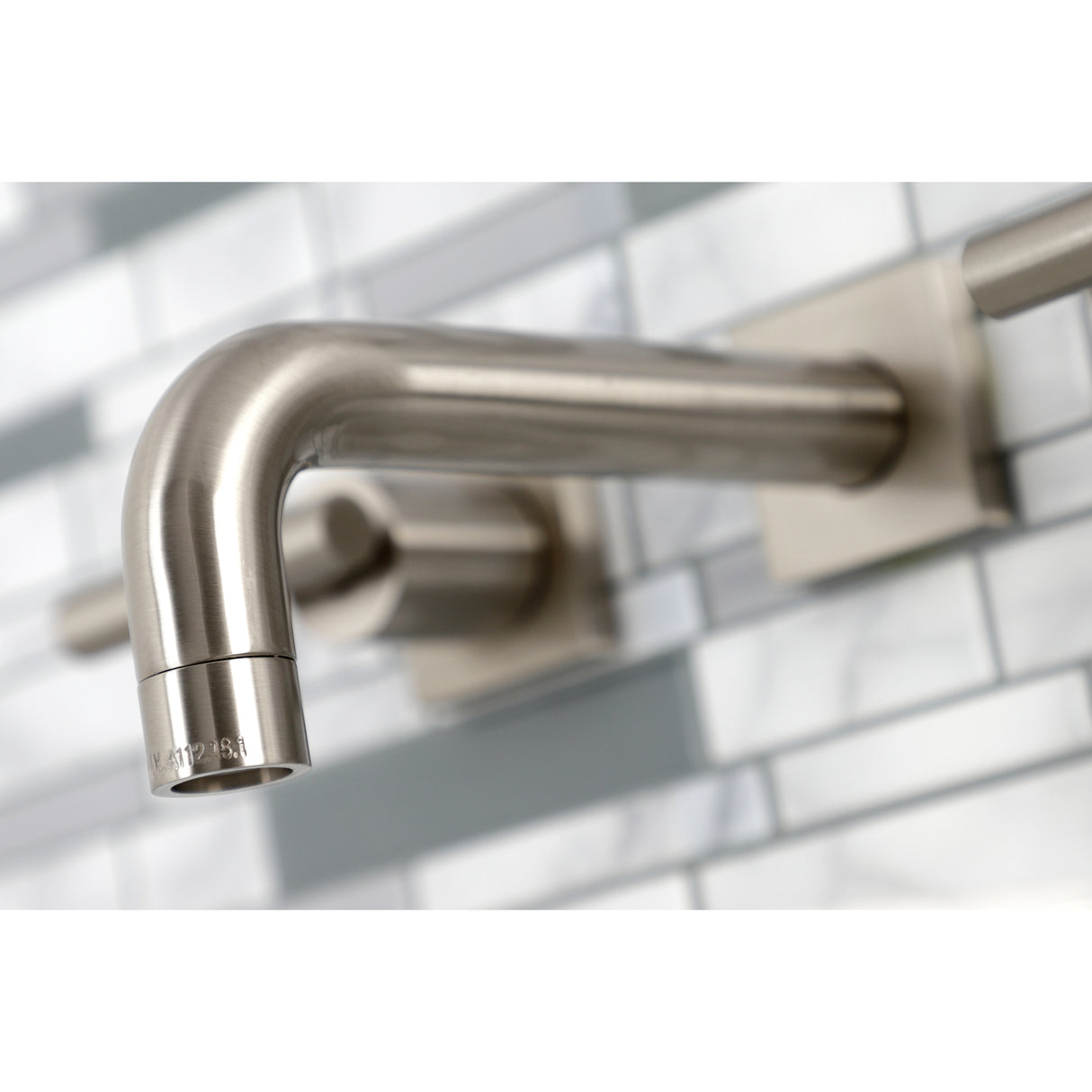 Manhattan Two-Handle Wall Mount Bathroom Faucet