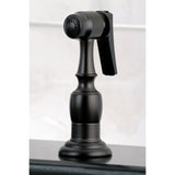 Tudor Deck Mount Centerset Kitchen Faucet