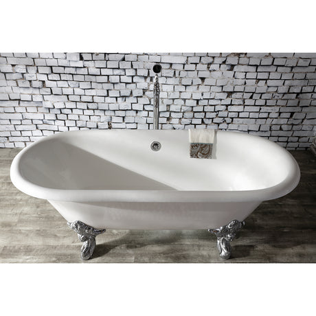 Clawfoot Tub with 7-Inch Faucet Drillings