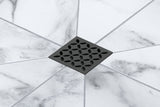 Kerdi-Drain Grate Kit 4 inch Brushed Nickel