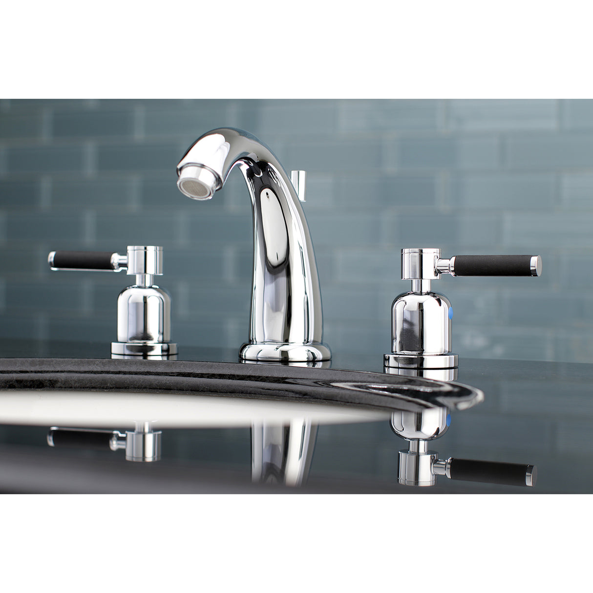 Kaiser Widespread 8 Inch Bathroom Faucet