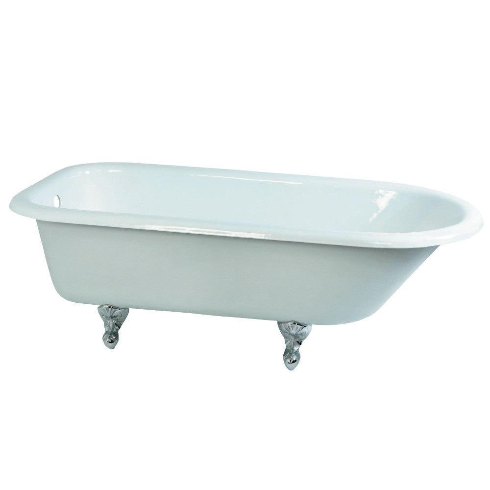 Cast Iron Roll Top Clawfoot Tub (No Faucet Drillings)