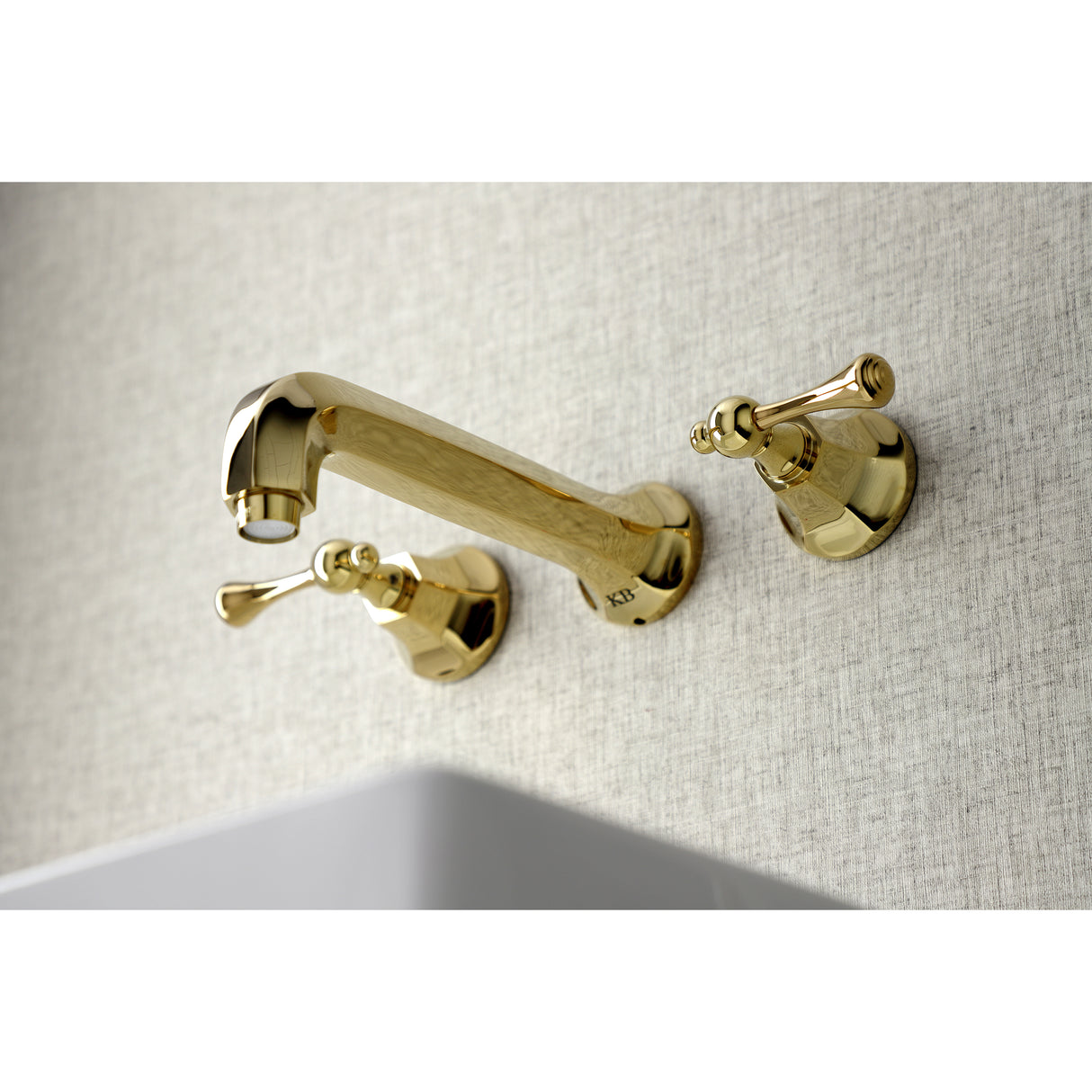 Metropolitan Modern Style Wall Mount Bathroom Faucet