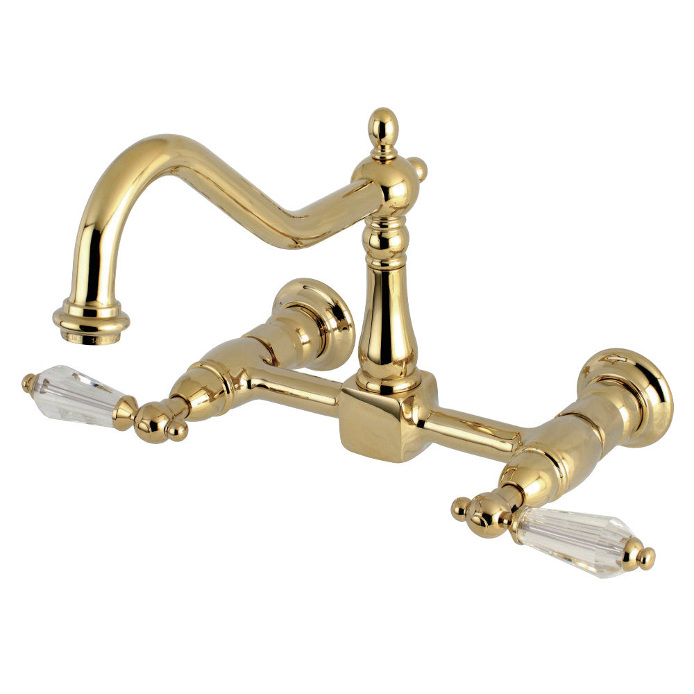 Wilshire Wall Mount Bridge Kitchen Faucet