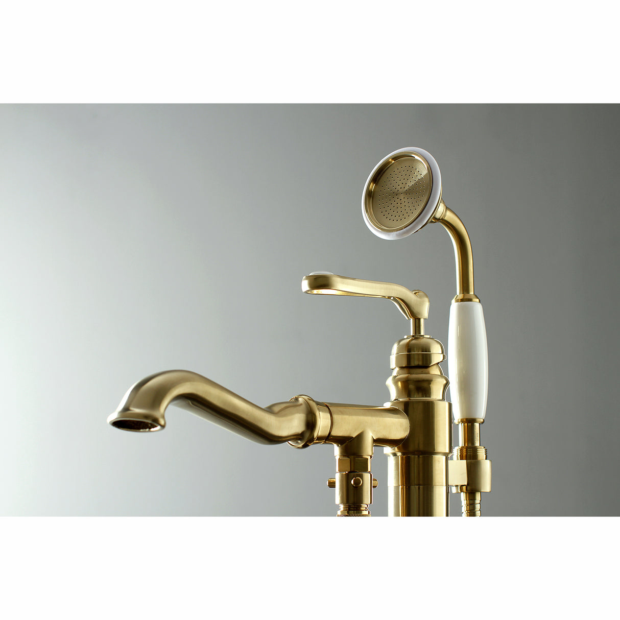 Royale Freestanding Tub Faucet With Hand Shower