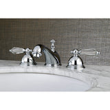 Wilshire Widespread Bathroom Faucet with Brass Pop-Up