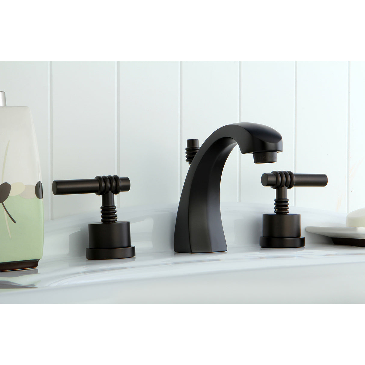 Milano 8 inch. Widespread Bathroom Faucet