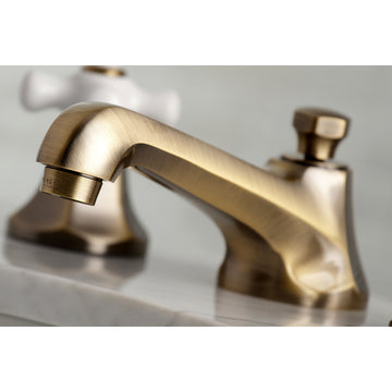 Metropolitan 8 Inch Widespread Traditional Bathroom Faucet