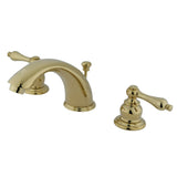 Traditional Victorian Widespread Bathroom Faucet