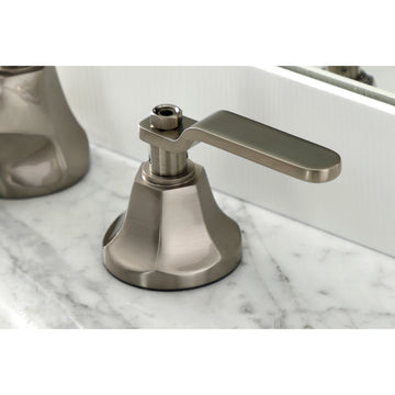 Whitaker Widespread Bathroom Faucet with Brass Pop-Up