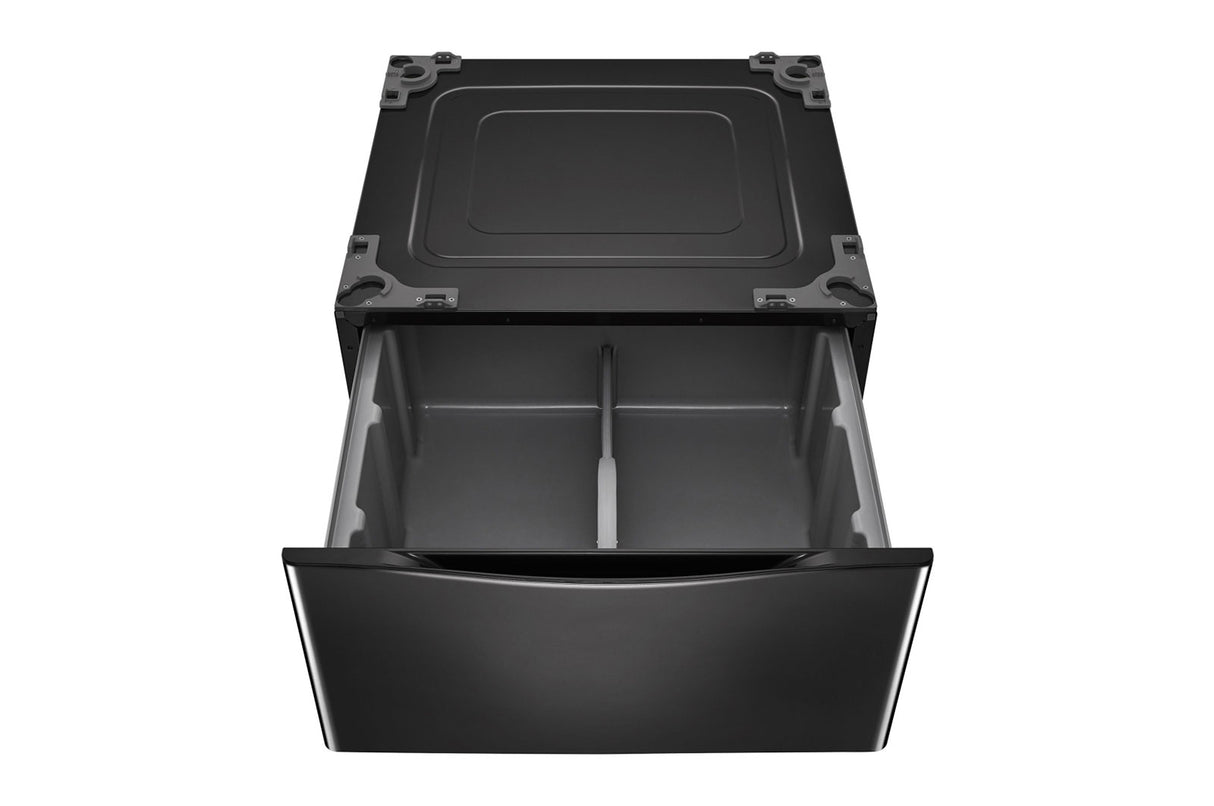 LG Laundry Pedestal  Black Steel