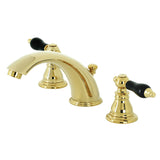 Widespread Bathroom Faucet with Plastic Pop-Up