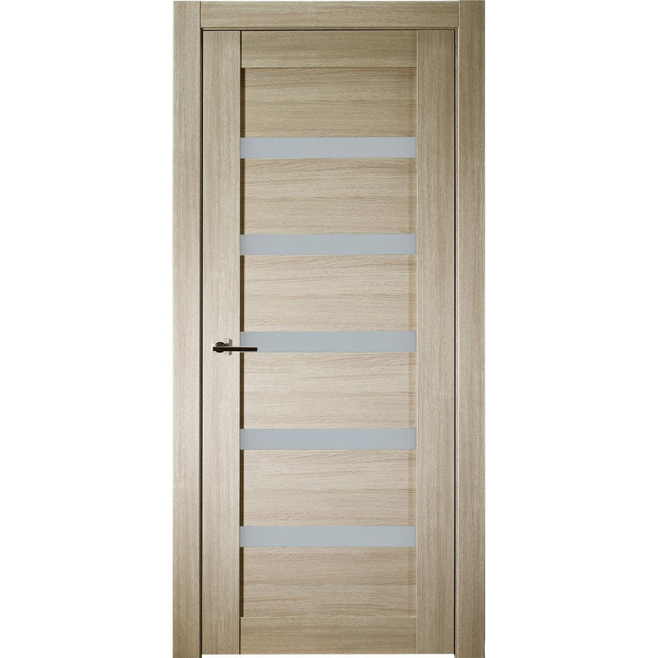 Leora Vetro Interior Door in Shambor Finish