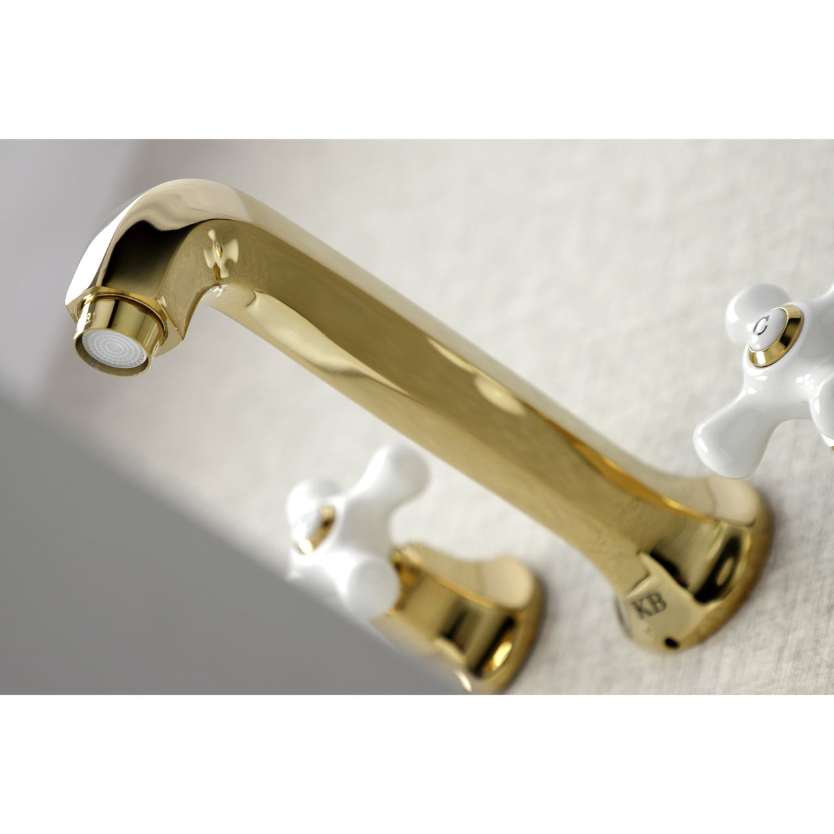 Metropolitan 2-Handle Modern Wall Mount Bathroom Faucet