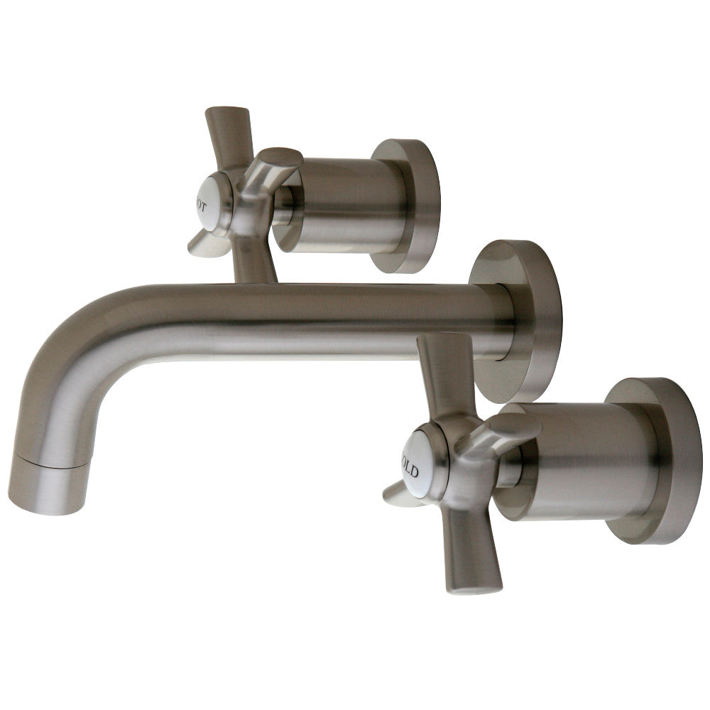 Millennium Two Handle Wall Mount Bathroom Faucet