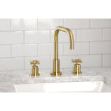 Millennium Widespread Bathroom Faucet With Dual Cross Handle