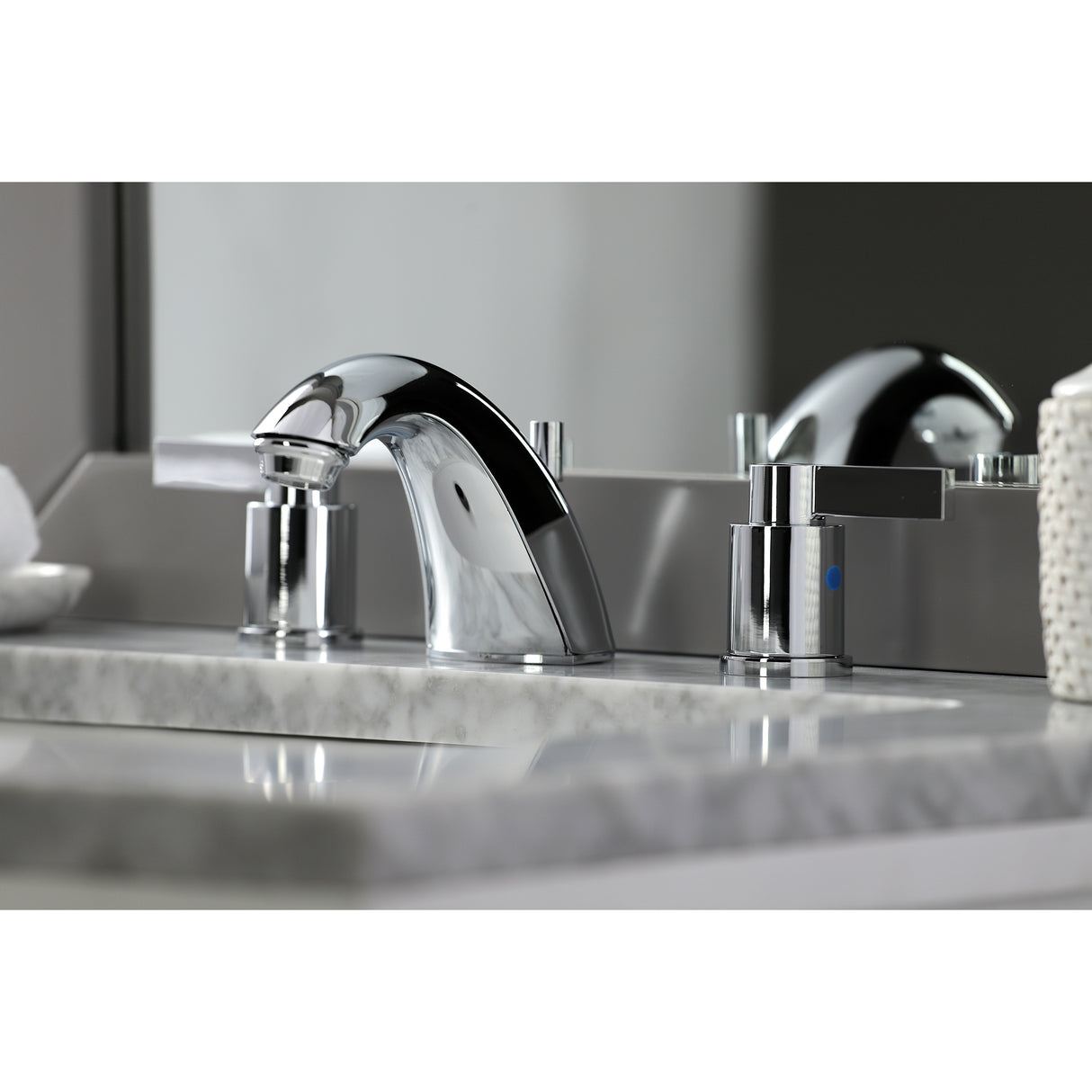 Nuvo Fusion Mini Widespread Bathroom Faucet