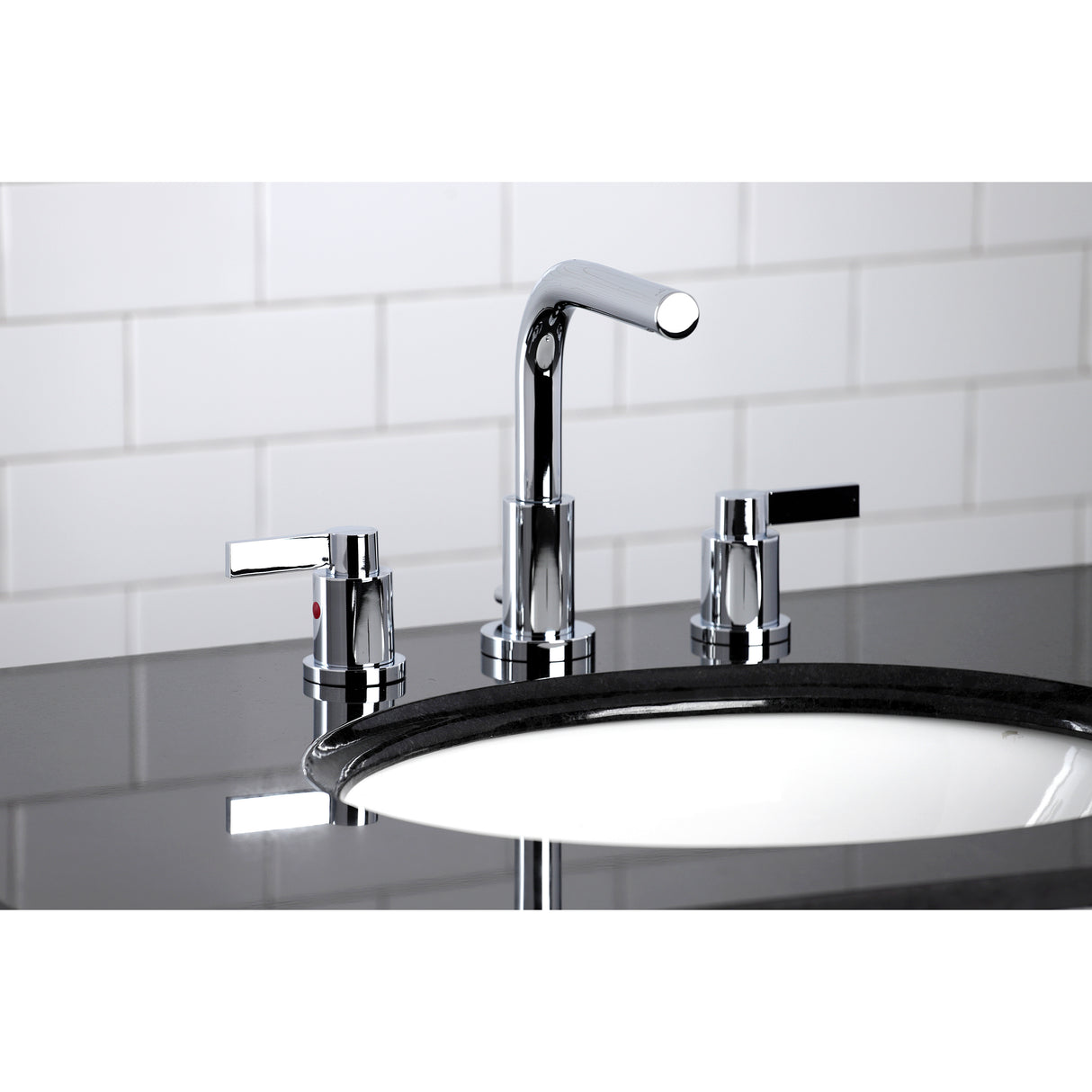 NuvoFusion 8 inch Widespread Bathroom Faucet