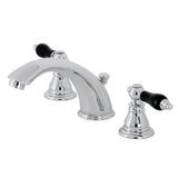 Widespread Bathroom Faucet with Plastic Pop-Up