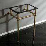 Templeton 24" x 20-3/8" x 33-1/4" Brass Console Sink Legs