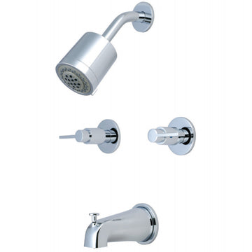 NuvoFusion Two Handle Tub And Shower Faucet