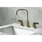 NuvoFusion Widespread Modern Bathroom Faucet