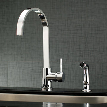 Concord Single-Handle Kitchen Faucet with Side Sprayer