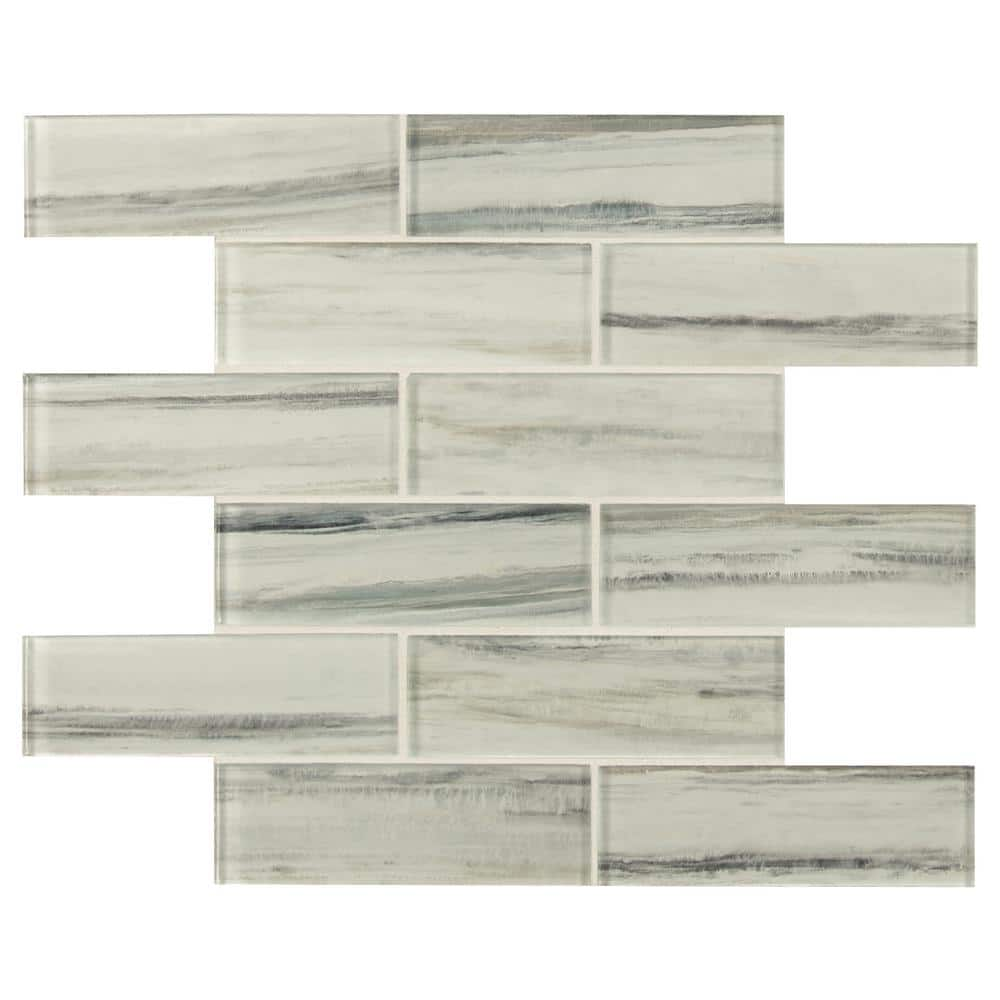 2" X 6" Malta Cliffs Cool White Subway Wall Tile (9.7SQ FT/CTN)