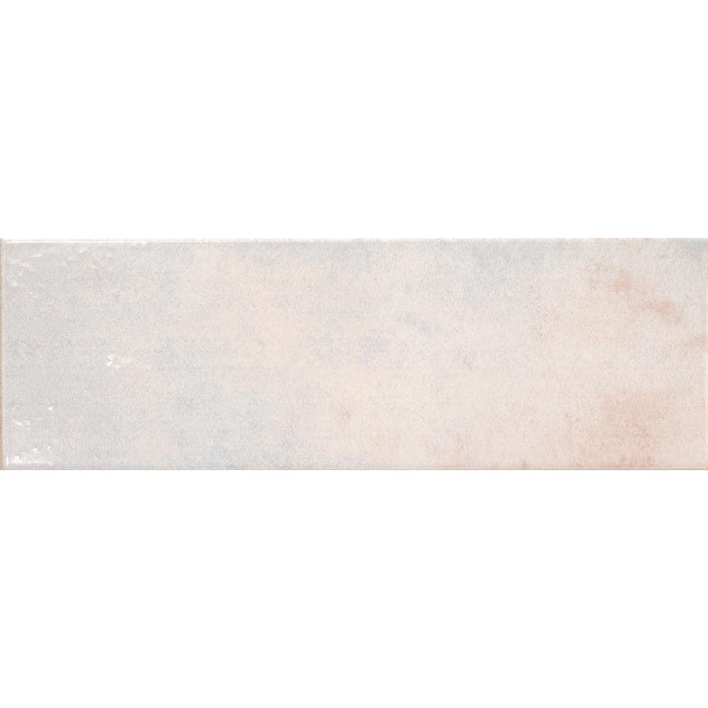 4" X 12" Marza Pearl Glossy Creamy White Subway Tile (11.33SQ FT/CTN)