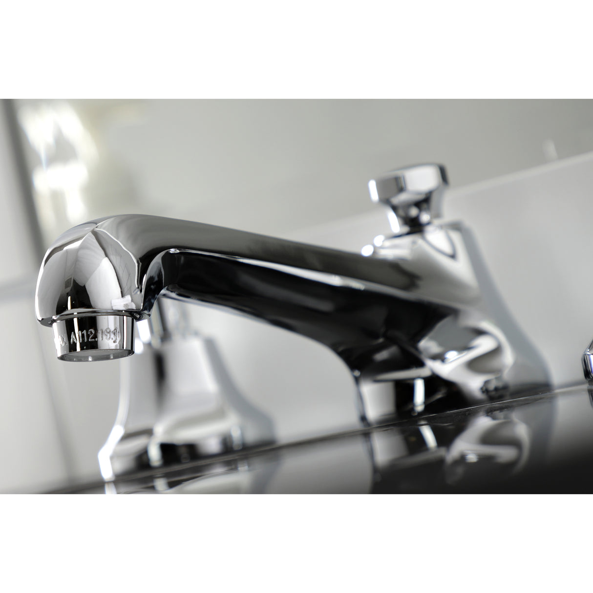 Whitaker Widespread Bathroom Faucet with Brass Pop-Up