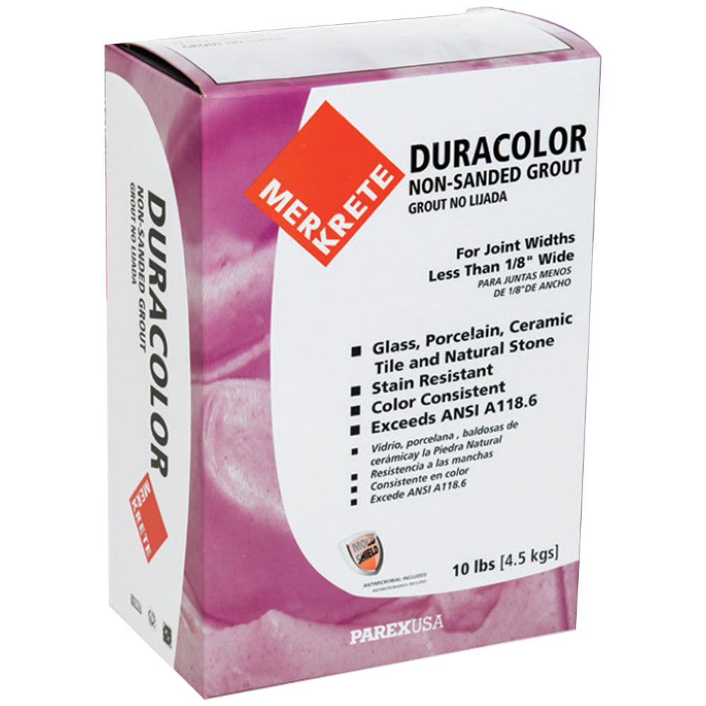Merkrete Duracolor Non-Sanded Grout Natural Gray - 10 lb